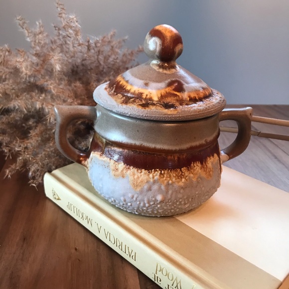 Vintage Laurentian Ceramic Sugar Jar - Picture 2 of 8